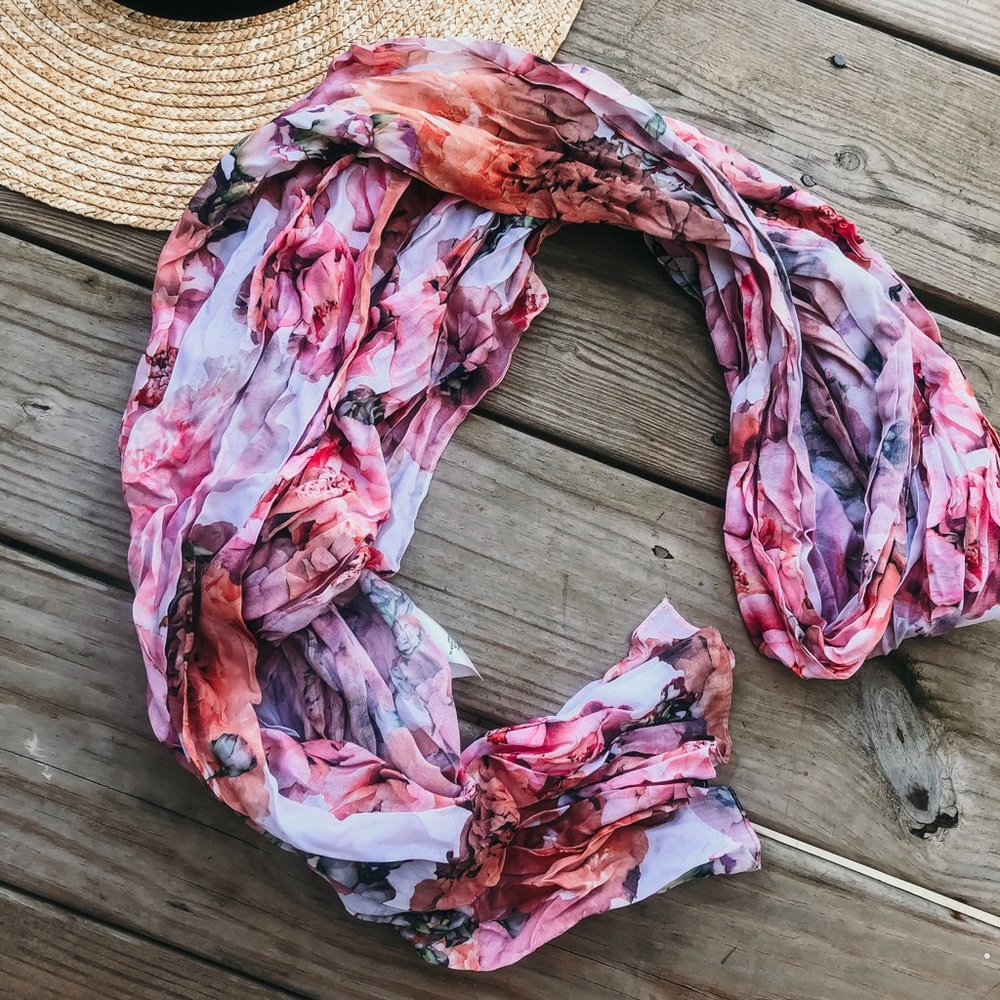 Floral Scarf